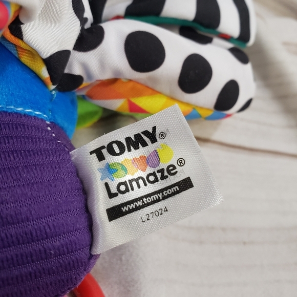 Lamaze Fifi Firefly Sensory Developmental Clip On Toy Rainbow 7 Inch - Picture 8 of 12